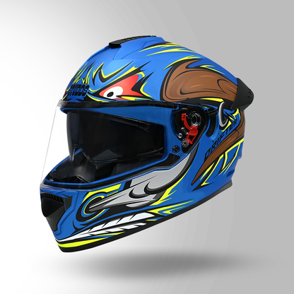 STUDDS DRIFTER D4 HELMET - MATT BLUE N12