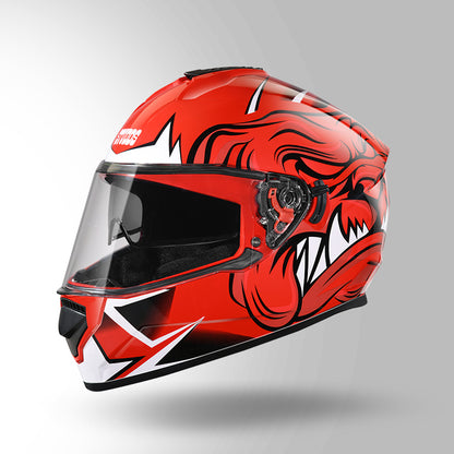 STUDDS DRIFTER D1 HELMET - GLOSS RED