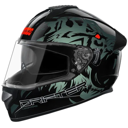 STUDDS DRIFTER D2 LEOPARD HELMETS