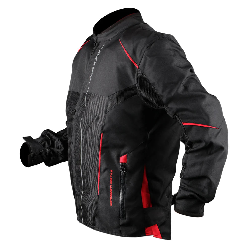 Axor Drift Jacket - Black Red