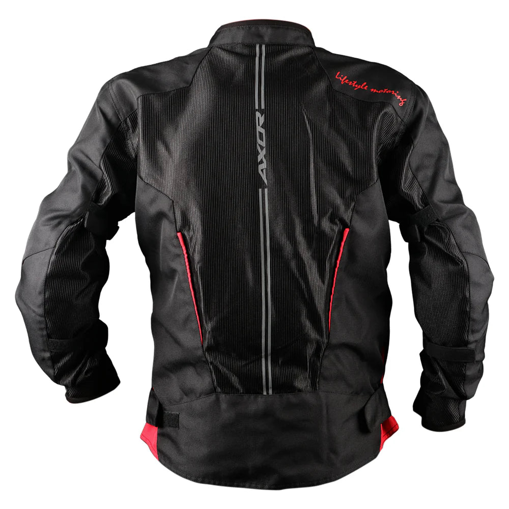 Axor Drift Jacket - Black Red
