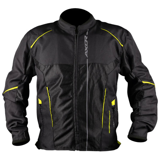 Axor Drift Jacket - Black Neon Yellow