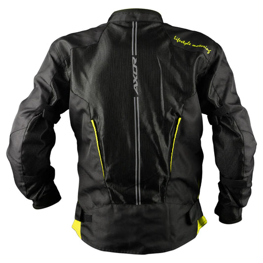 Axor Drift Jacket - Black Neon Yellow