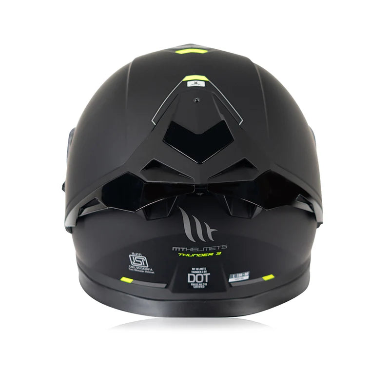 MT THUNDER3 PRO SV SOLID HELMET - Matt Black