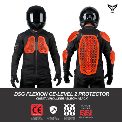 DSG Race Pro V3 Riding Jacket - Black