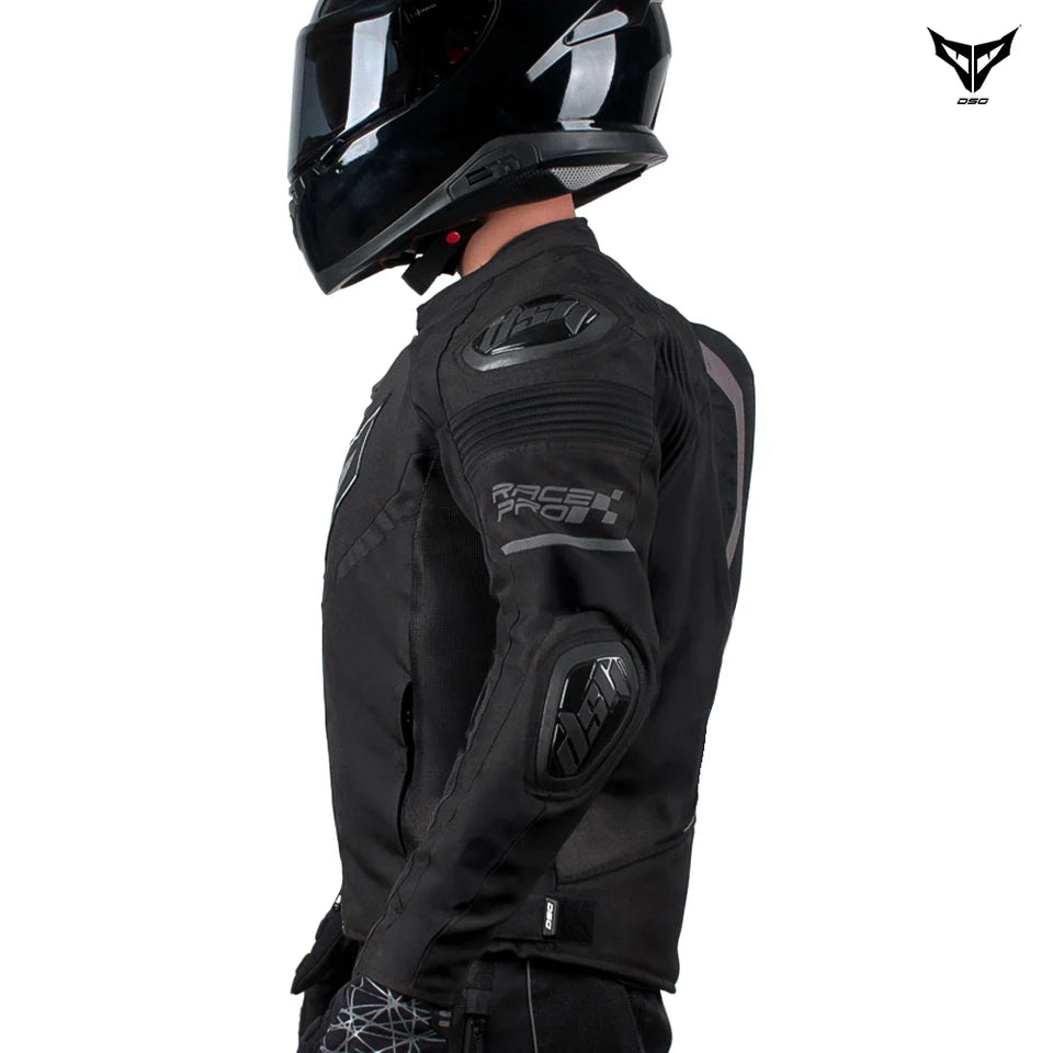 DSG Race Pro V3 Riding Jacket - Black