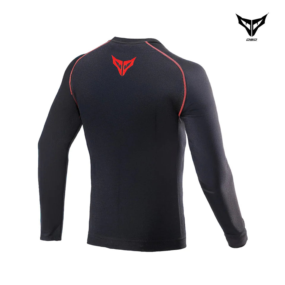 DSG Race Pro V3 Riding Jacket - Black Yellow Fluo