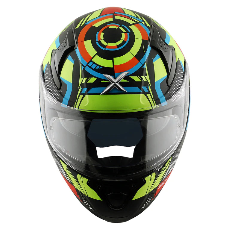 AXOR APEX VIVID HELMET - DULL BLACK NEON YELLOW