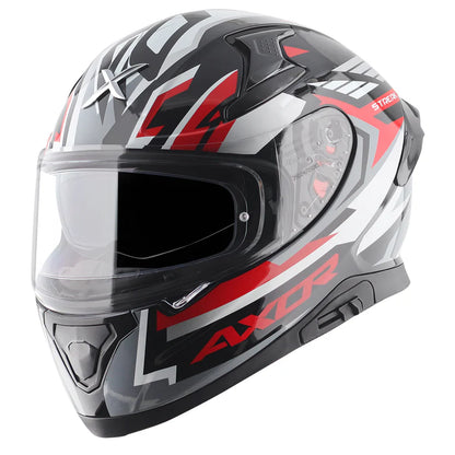 Axor Apex Streak Helmet - Black Red