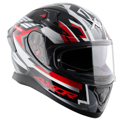 Axor Apex Streak Helmet - Black Red