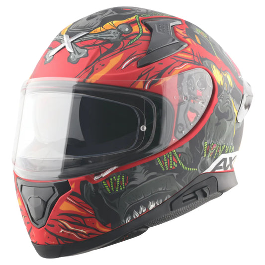 Axor Apex Ascetic Helmet - DULL RED GREY