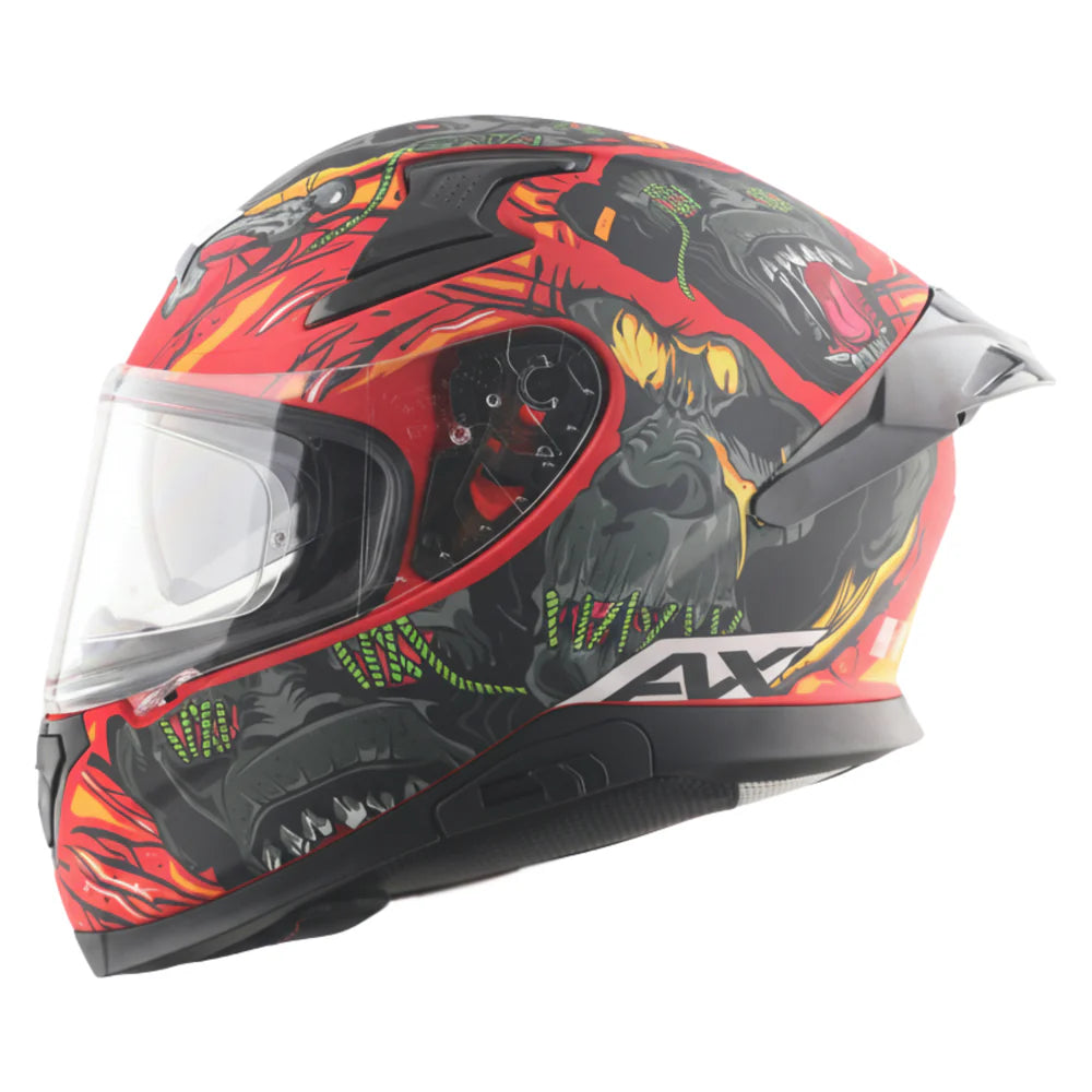 Axor Apex Ascetic Helmet - DULL RED GREY