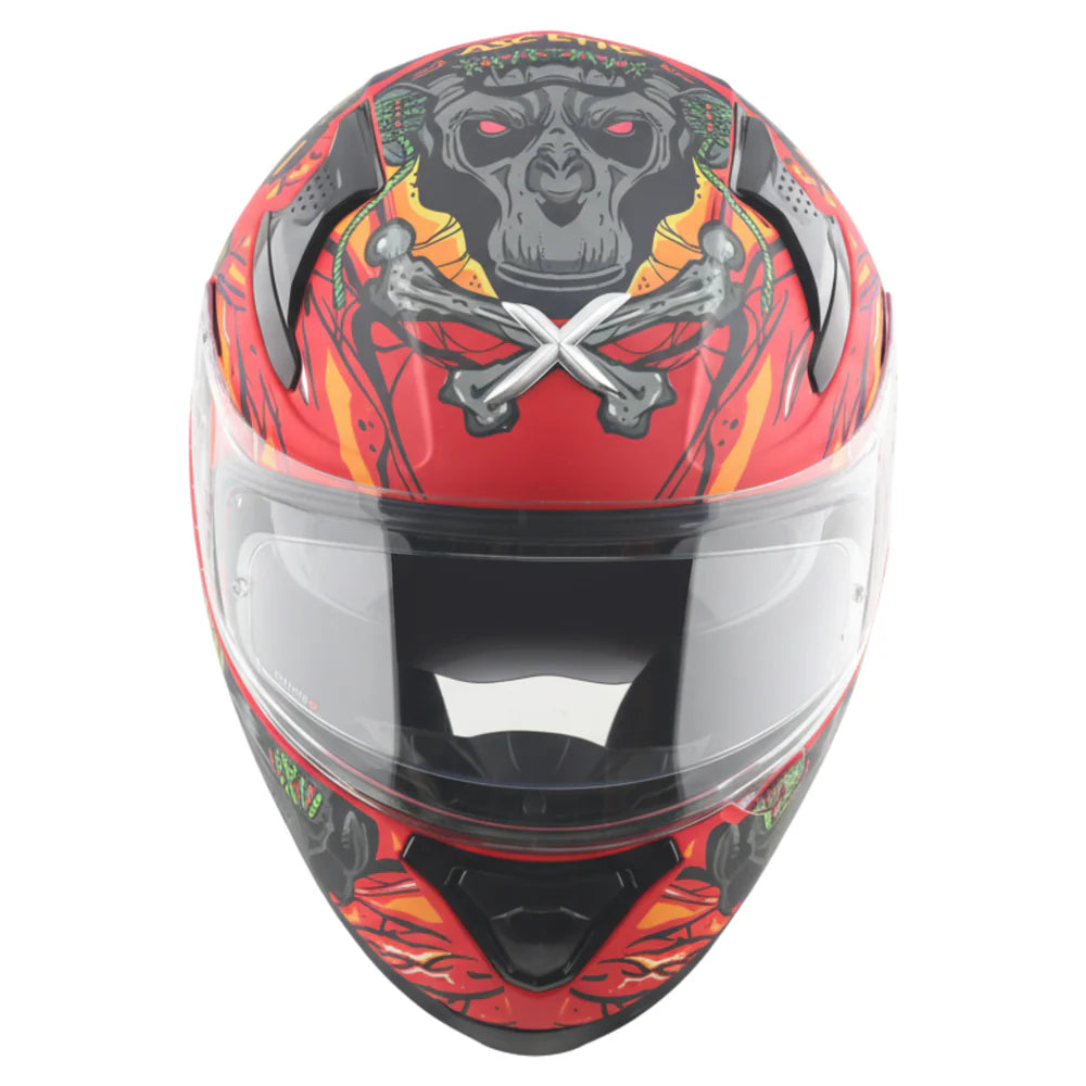Axor Apex Ascetic Helmet - DULL RED GREY