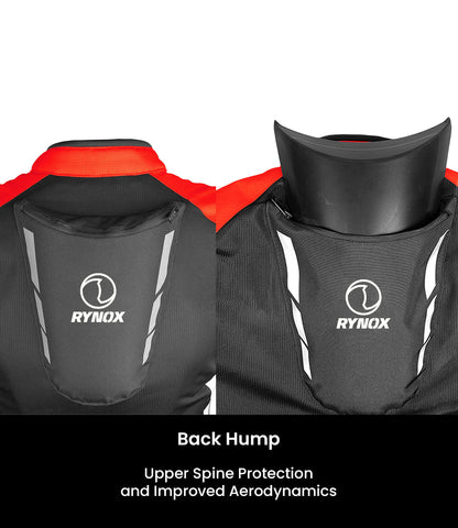 RYNOX Delta GT Jacket - Black Red