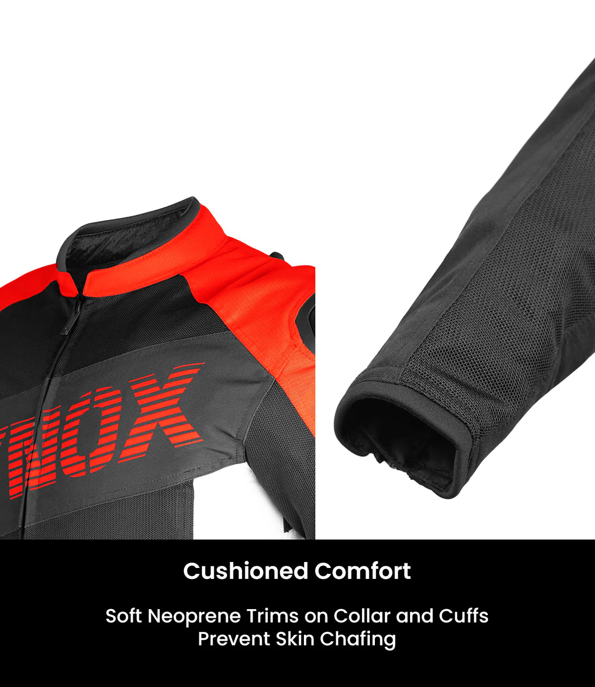 RYNOX Delta GT Jacket - Black Red