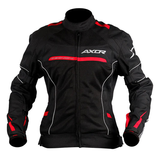 Axor Diva Women's Jacket - Black Red