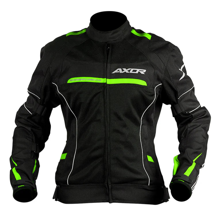 Axor Diva Women's Jacket - Black Neon Yellow