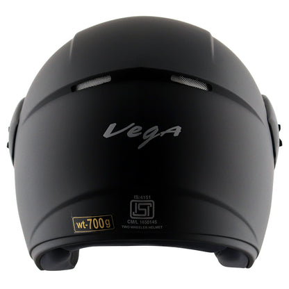 Vega Junior Buds OF Helmet - Dull Black