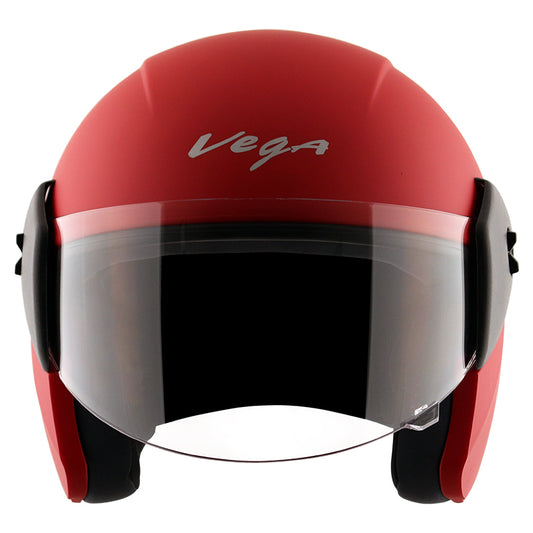 Vega Junior Buds OF Helmet - Dull Red