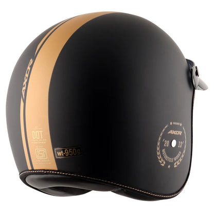 Axor Retro Jet Euro Globe Helmet - Dull Black