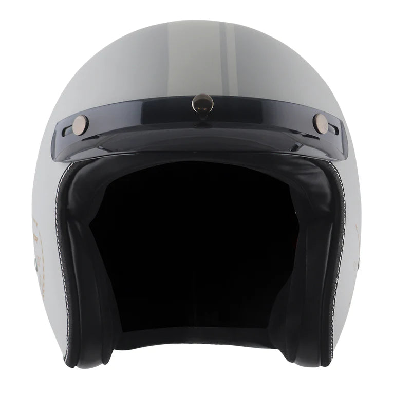 Axor Retro Jet Euro Globe Helmet - Dull Cool Grey
