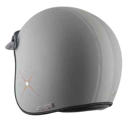Axor Retro Jet Euro Globe Helmet - Dull Cool Grey