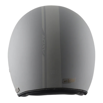 Axor Retro Jet Euro Globe Helmet - Dull Cool Grey