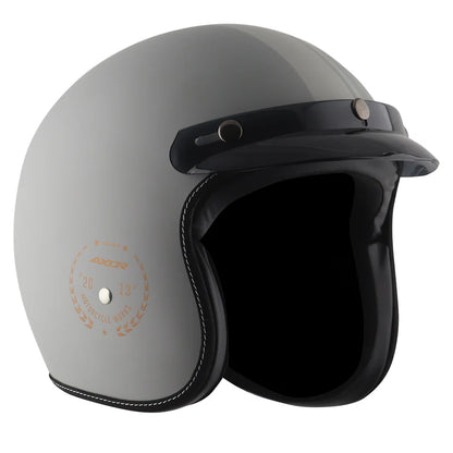 Axor Retro Jet Euro Globe Helmet - Dull Cool Grey