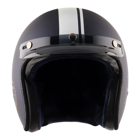 Axor Retro Jet Euro Globe Helmet - Dull Royal Blue