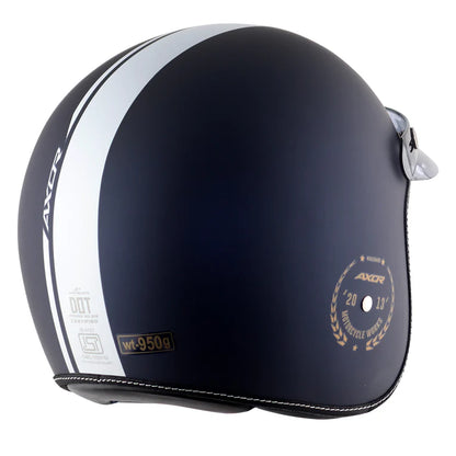 Axor Retro Jet Euro Globe Helmet - Dull Royal Blue