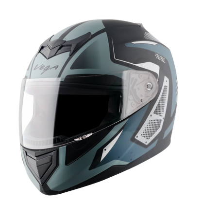 Vega Edge DX Passion Helmet - Dull Black Grey