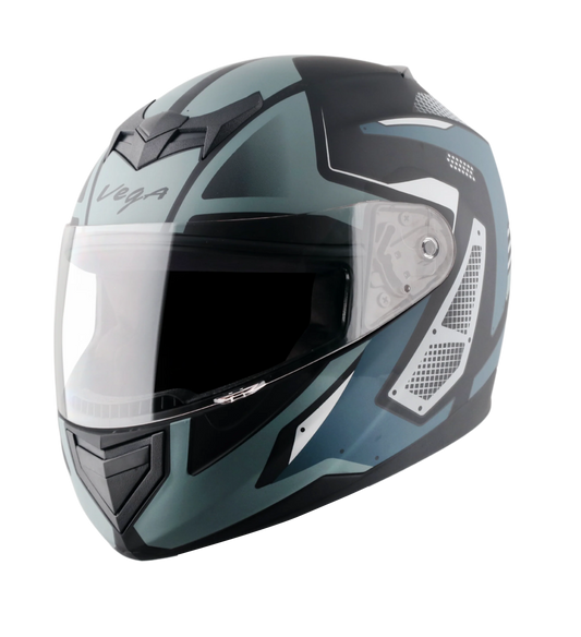 Vega Edge DX Passion Helmet - Dull Black Grey