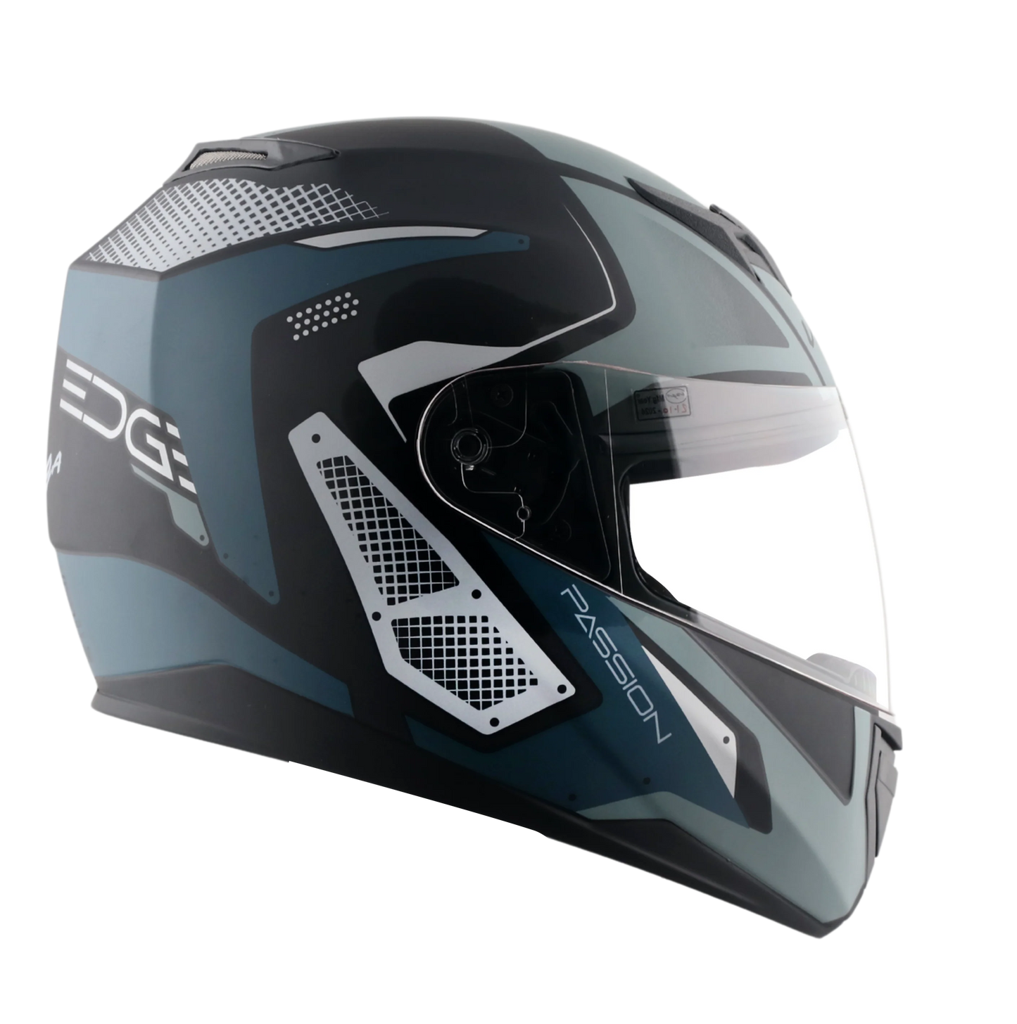 Vega Edge DX Passion Helmet - Dull Black Grey