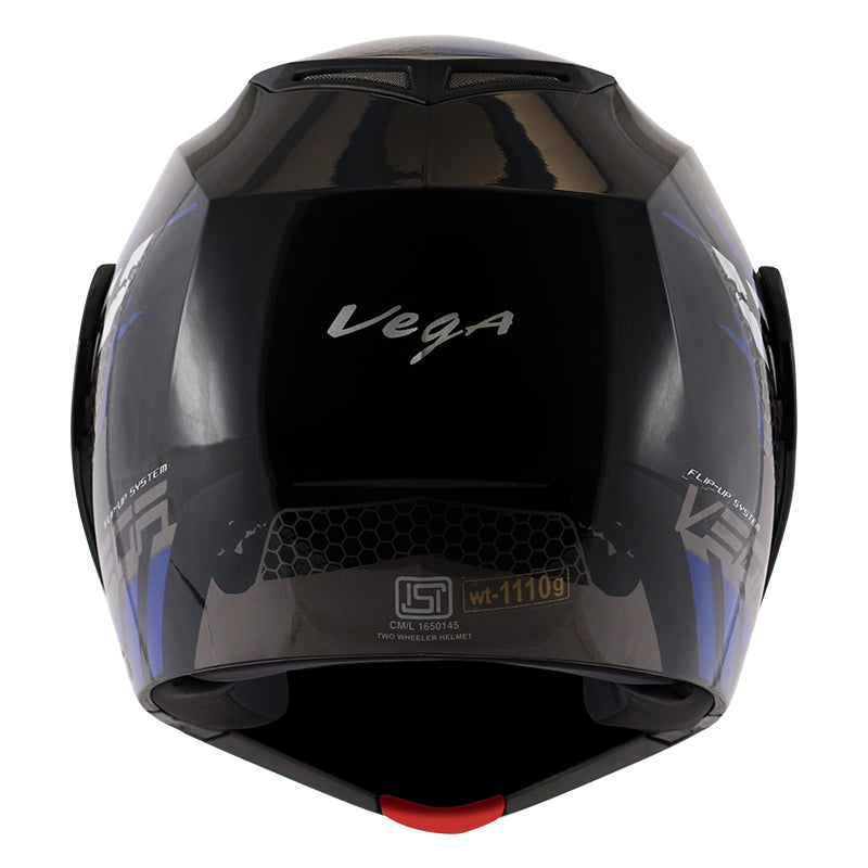 Vega Crux DX Flex Helmet - Black Blue