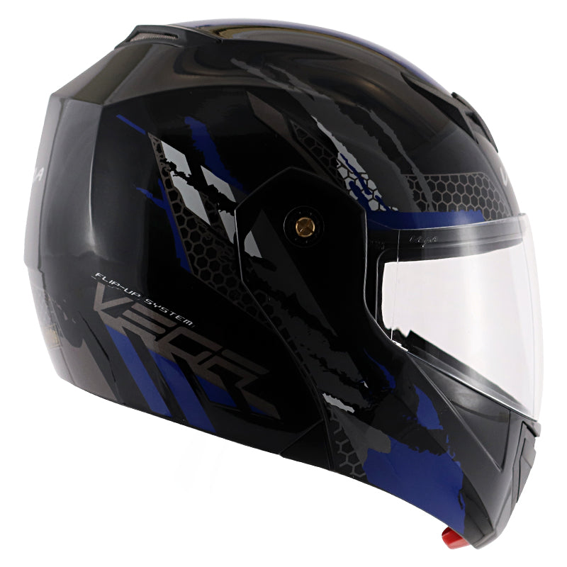 Vega Crux DX Flex Helmet - Black Blue