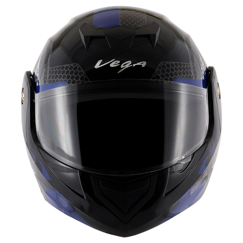 Vega Crux DX Flex Helmet - Black Blue