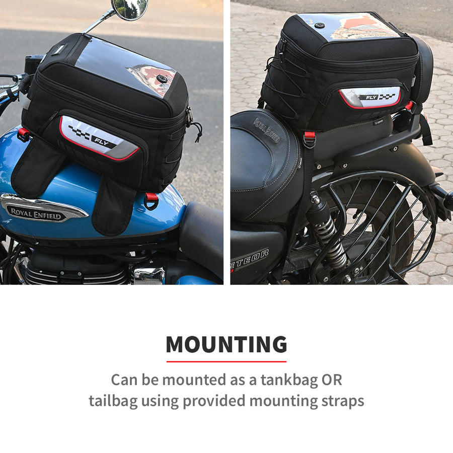 Viaterra Fly Magnetic - Motorcycle Tankbag (Magnet Based)