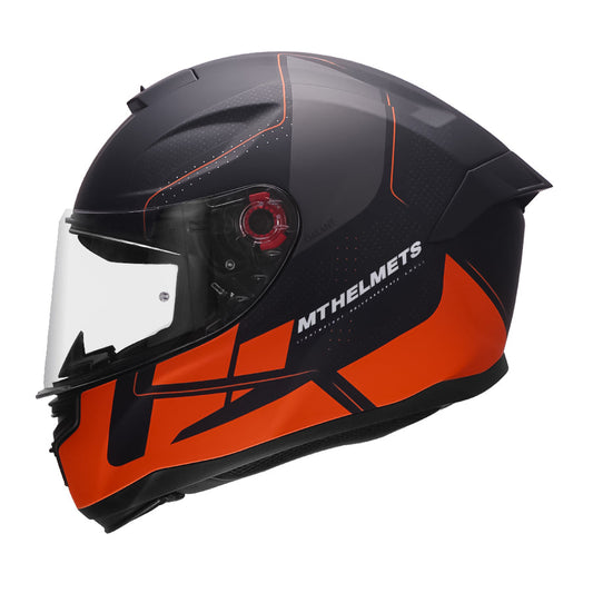 MT HUMMER GALANT HELMET - Matt Orange