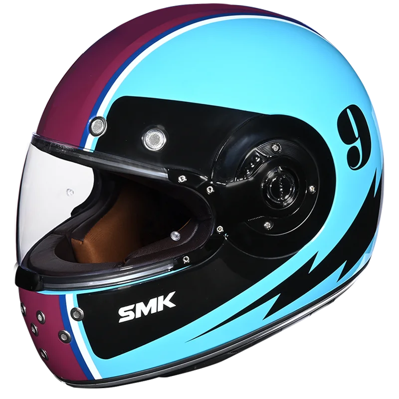 SMK Retro Electro Helmet