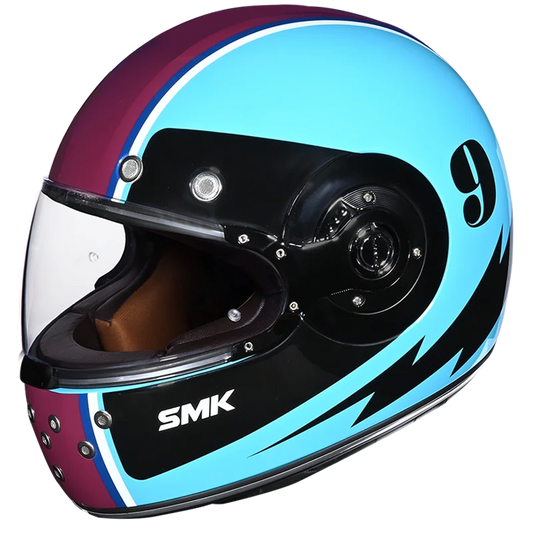 SMK Retro Electro Helmet