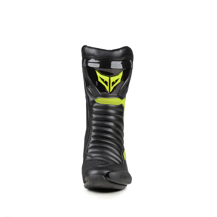 DSG GP-X Riding Boot - Black Yellow Fluo
