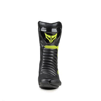 DSG GP-X Riding Boot - Black Yellow Fluo