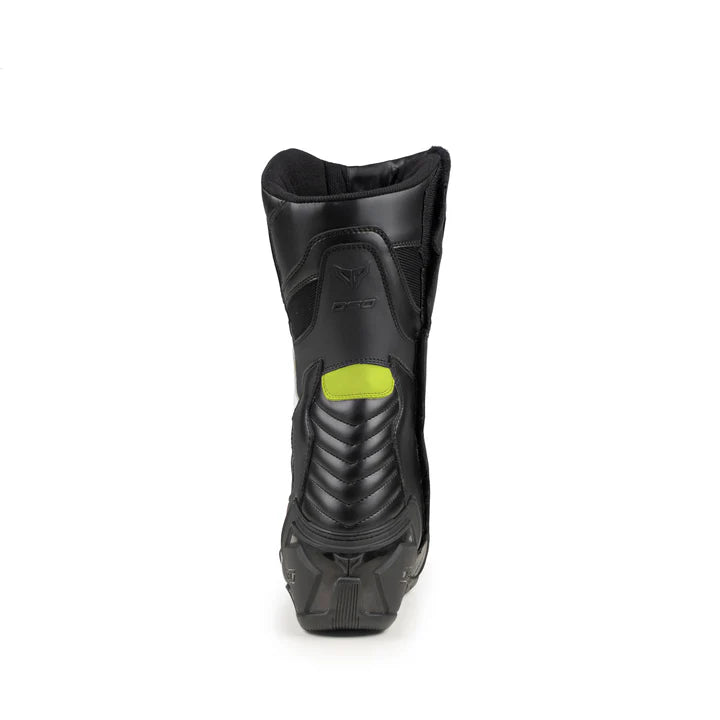 DSG GP-X Riding Boot - Black Yellow Fluo