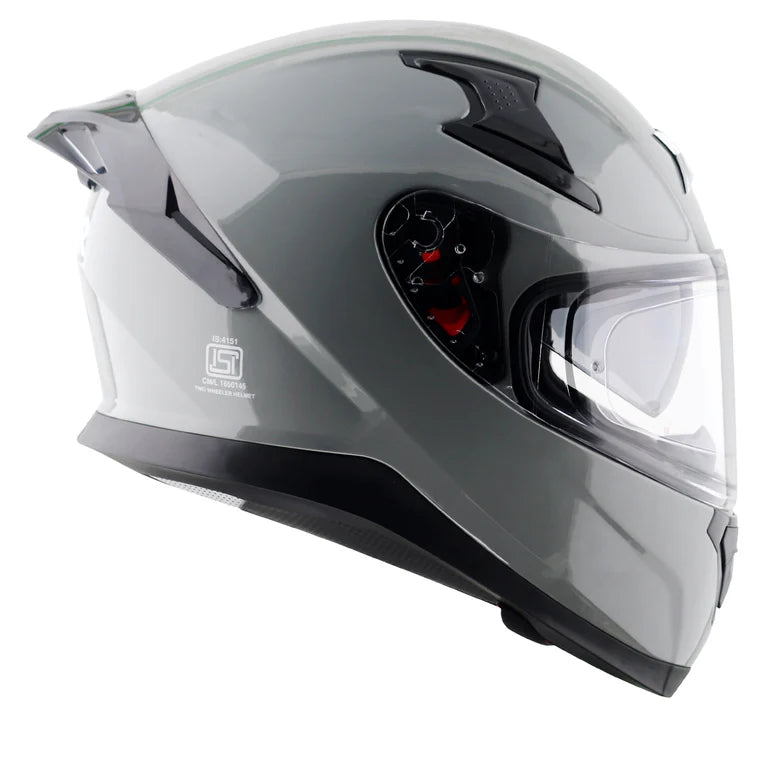 Axor Apex Solid Helmet - Cool Grey