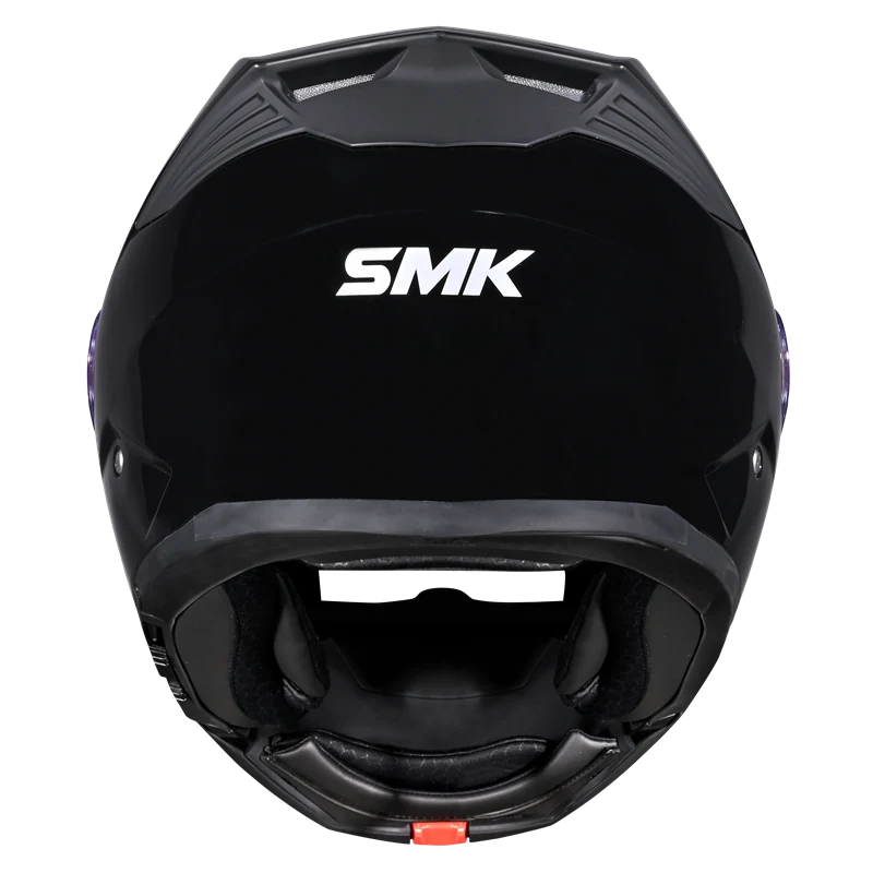 SMK GULLWING SOLID HELMET - GL200 BLACK
