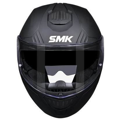 SMK GULLWING SOLID HELMET - MA200 MATT BLACK