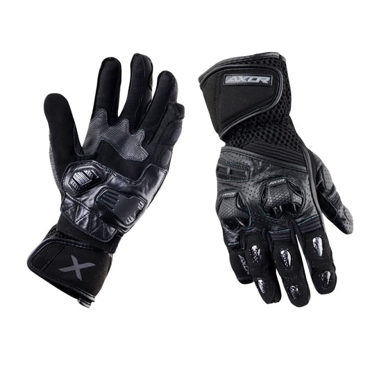 Axor Gator Riding Gloves - Black