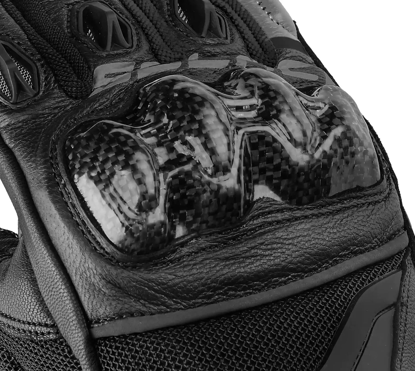 SOLACE Varno Short Gloves - Phantom Black