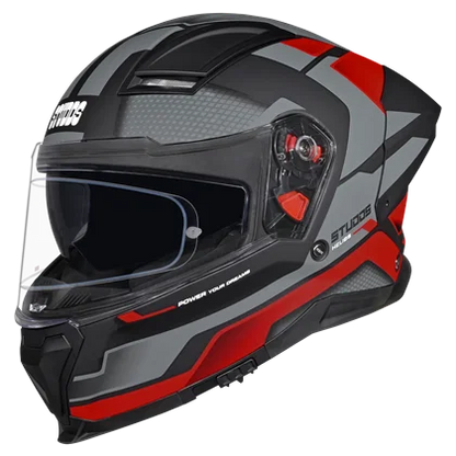 STUDDS HELIOS D1 ASPHALT DECOR HELMET