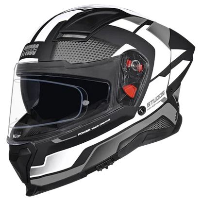 STUDDS HELIOS D1 ASPHALT DECOR HELMET